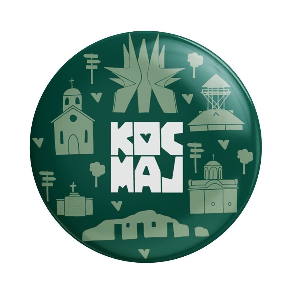 Vida suveniri Magnet Kosmaj miks, Zeleni