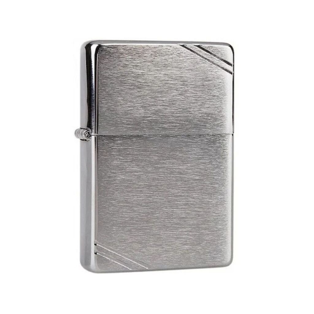 Zippo Upaljač Vintage Brush, Hrom