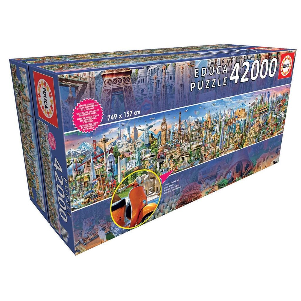 Puzzle Around the World, 42000 delova