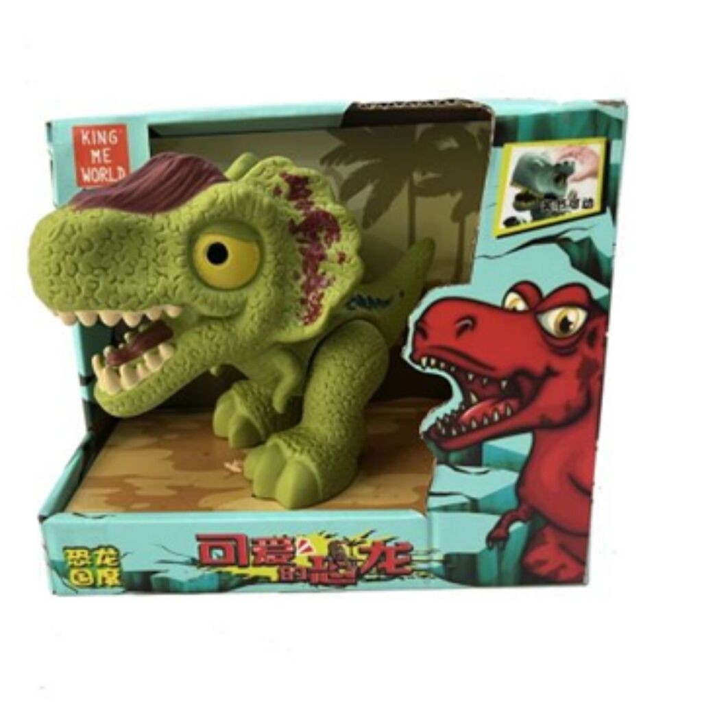 Igračka Dinosaurus Dilophosaurus, Zelena