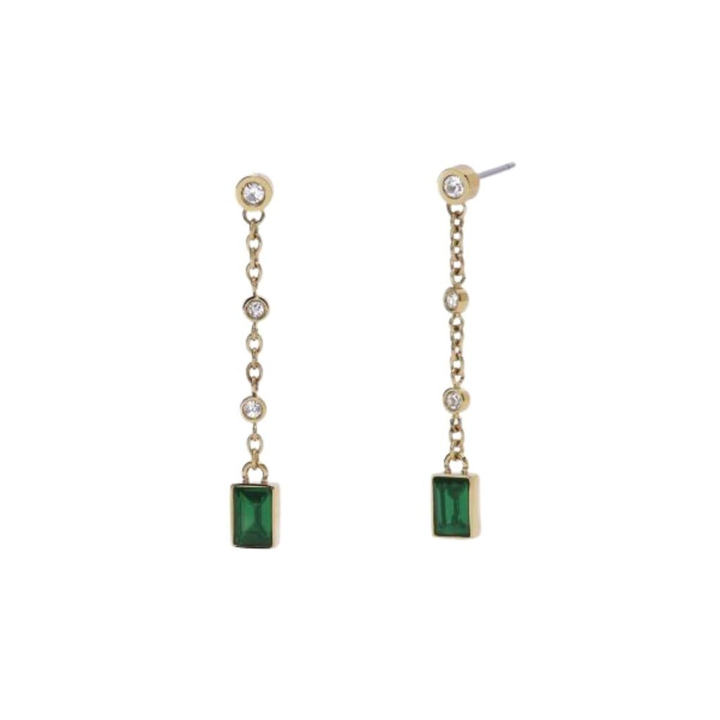 2Jewels Minđuše Essence, Zlatno-zelene