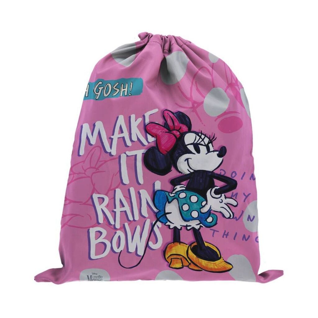 Play Torba za patike za devojčice Minnie Mouse, 42 x 34 cm, Šarena