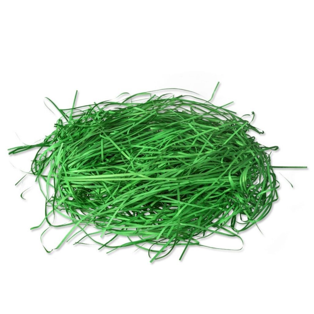 Uskršnja dekoracija papirna trava, Zelena
