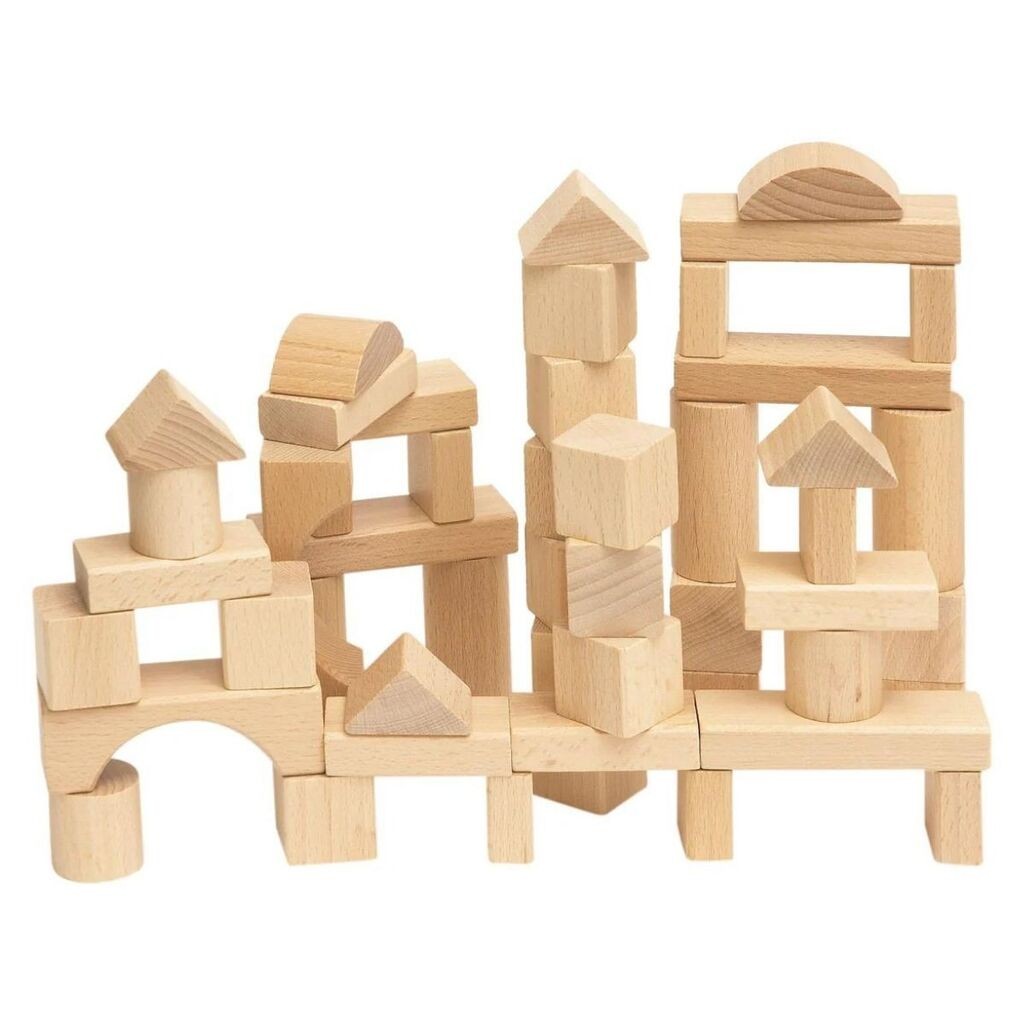 Woody Igračka Drvene kocke, 50 komada