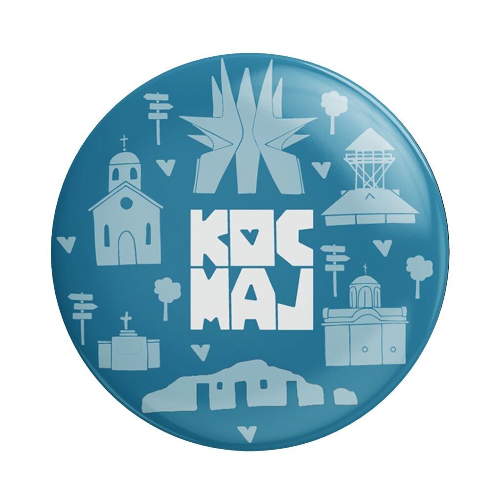 Vida suveniri Magnet Kosmaj miks, Plavi