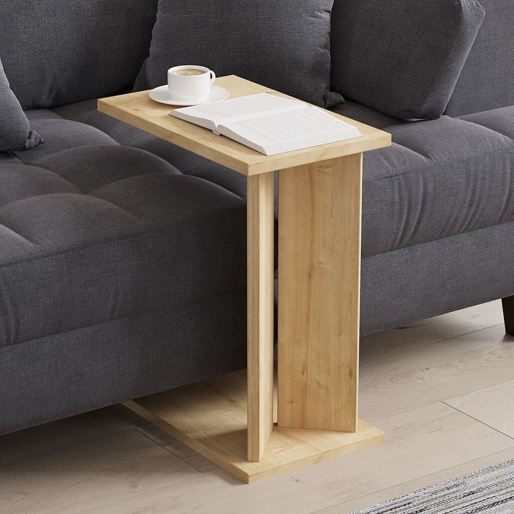 Hanah Home Klub sto Lun, 25x48,6x50 cm, Hrast