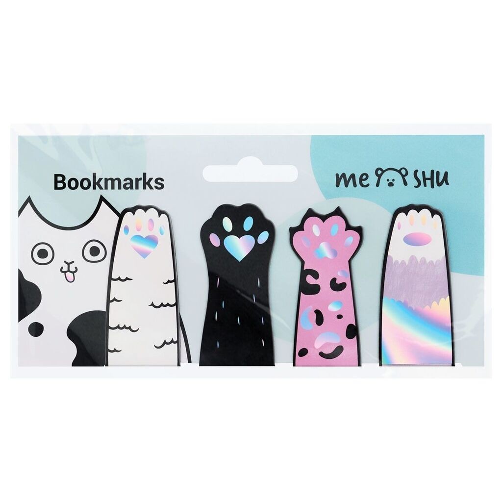 Meshu Magnetni bookmarker Paws, 4 komada