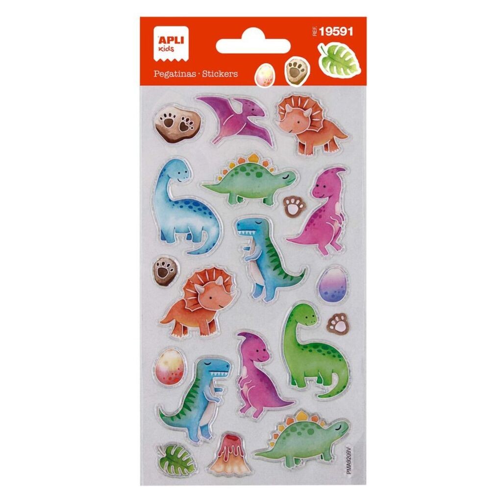 Apli Stikeri Dinosaurusi