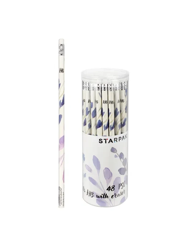 Starpak Grafitna olovka  Cveće, HB, 1/48