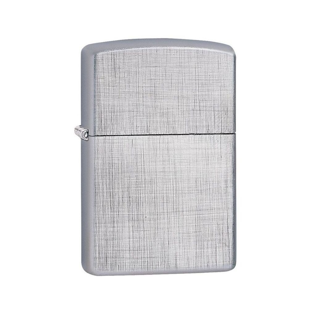 Zippo Upaljač Linen Weave, Srebrne boje