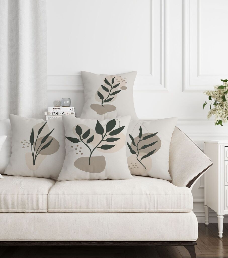 Aberto Design Set dekorativnih jastučnica ASR-plw4-15, 43 x 43 cm, 4 komada, Višebojne