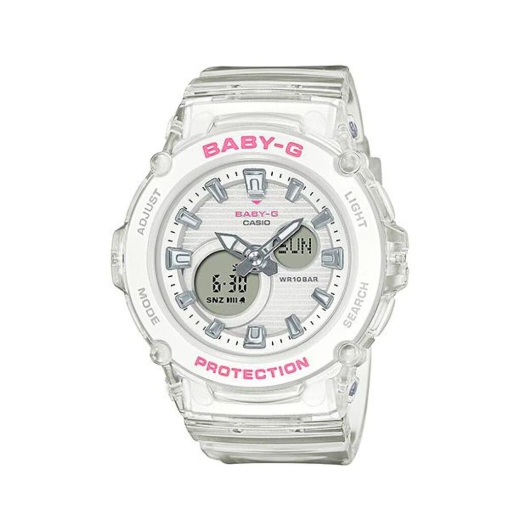 Casio Ženski sat Baby-G BGA-270S-7A, Beli
