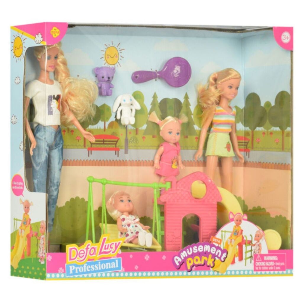 Defa Lucy Lutke u parku, Šarene