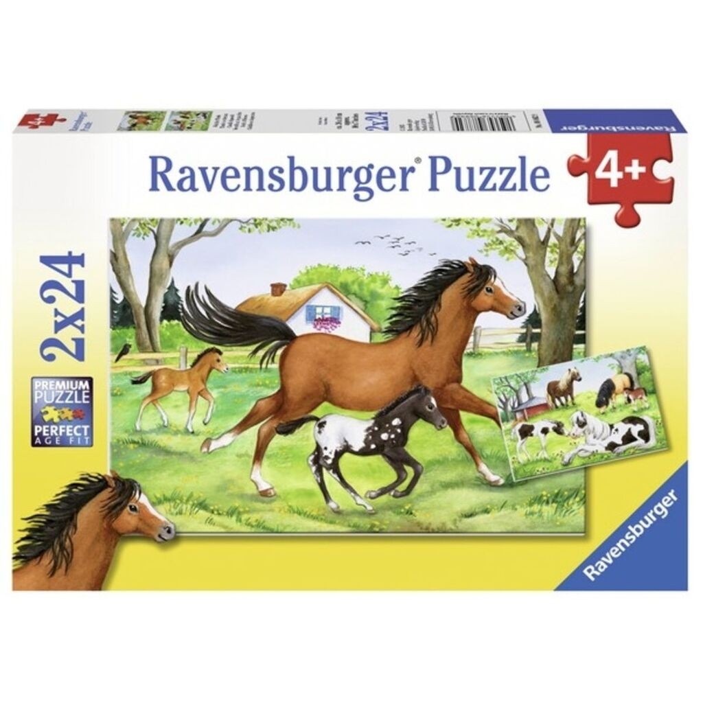 Ravensburger Puzzle Svet konja, 24 dela
