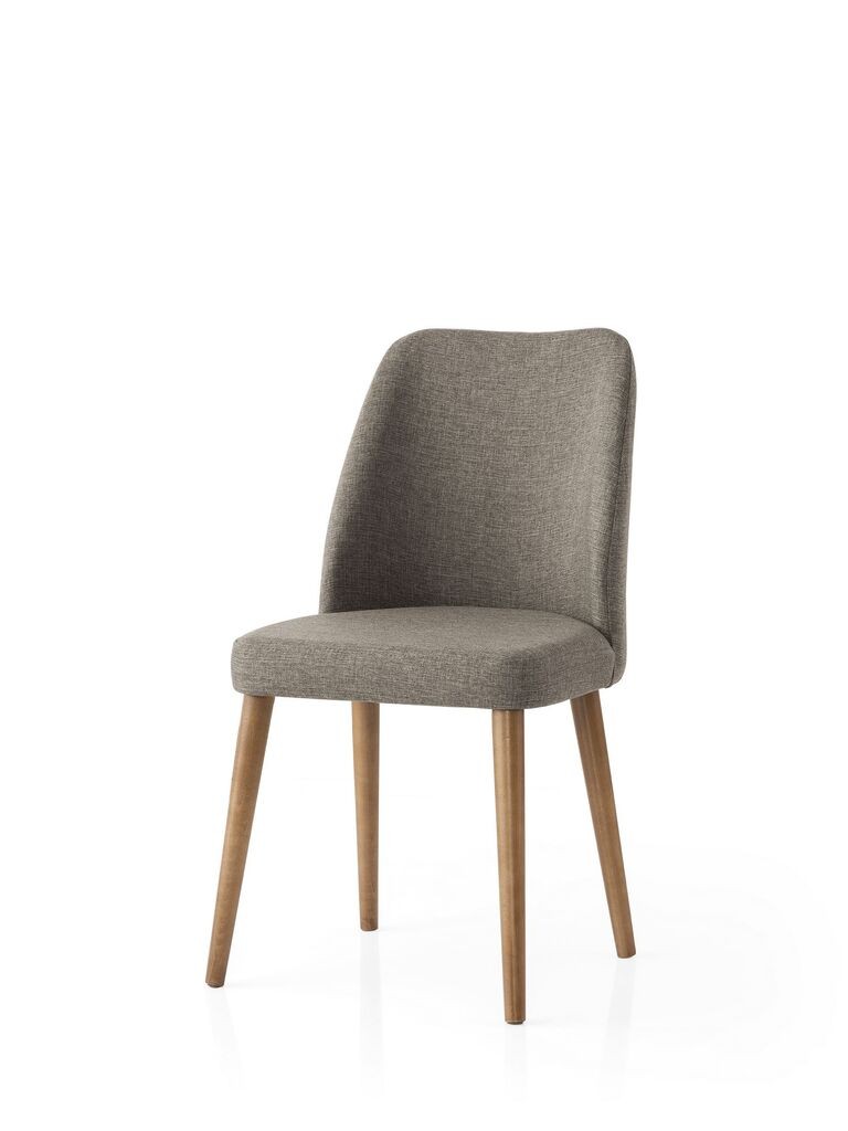 Hanah Home Set stolica Luna-644, 63x56x156.5 cm, 4 komada, Smeđe