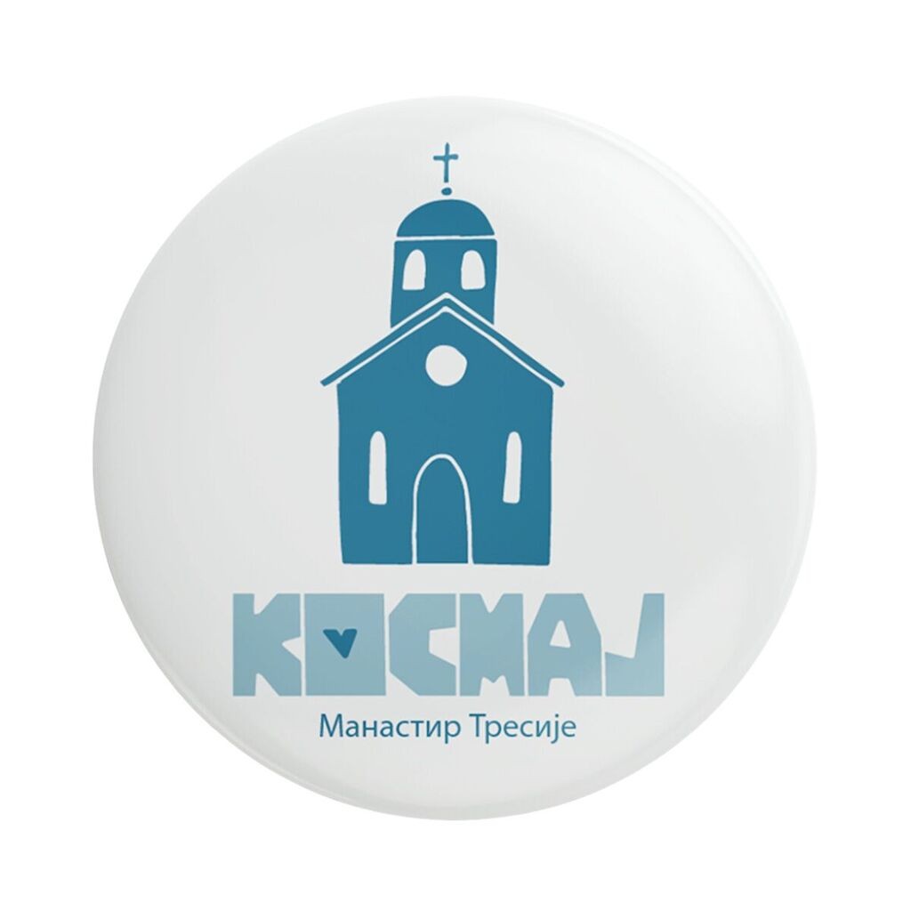 Vida suveniri Magnet Kosmaj Tresije, Belo-plavi