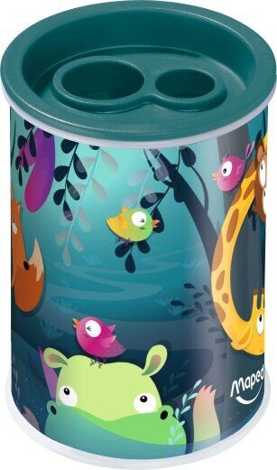 Maped Јungle Fever dvodelno oštrač, šareno