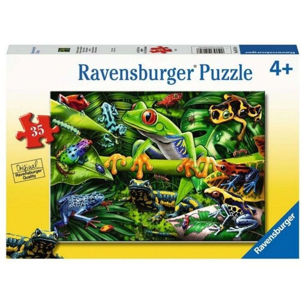 Ravensburger Puzzle Neverovatni vodozemci, 35 delova