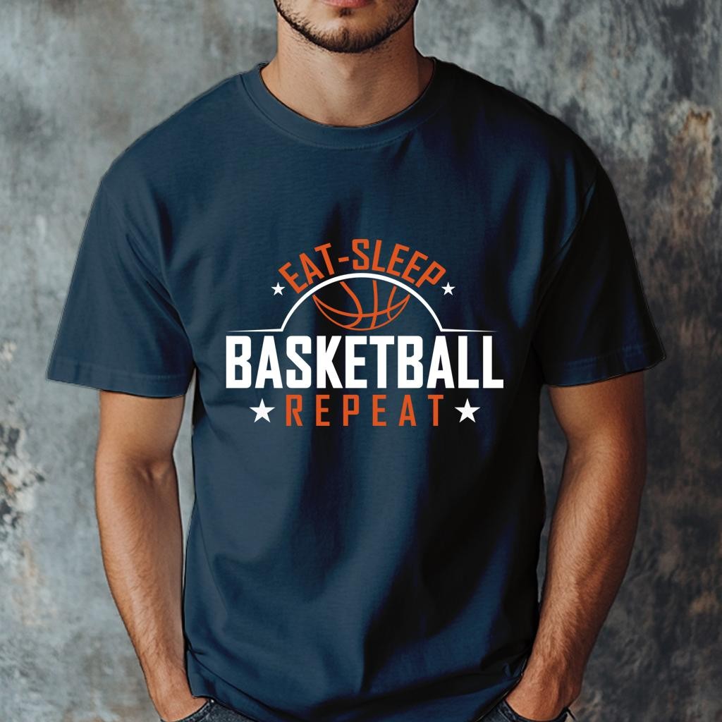 Camiseta Muška majica sa štampanim printom Cam 4009, Teget