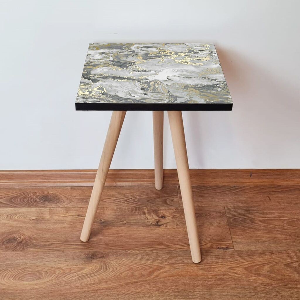 Hanah Home Klub sto Shp163, 35x42x35 cm, Sivi