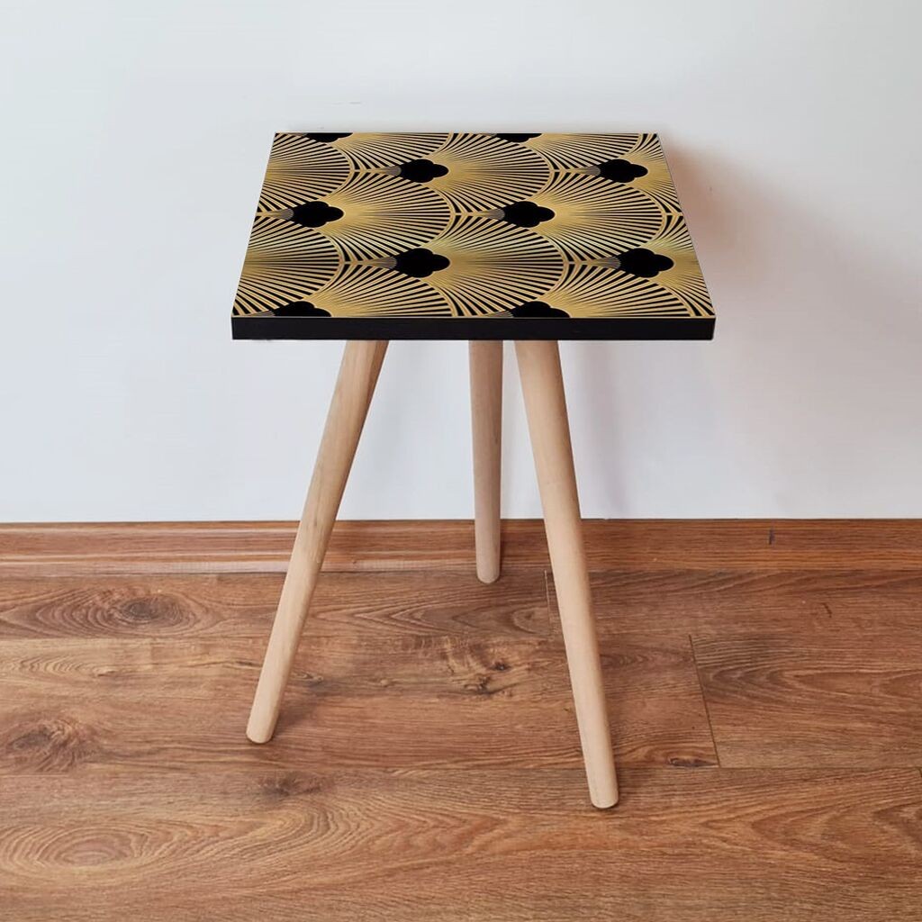 Hanah Home Klub sto Shp266, 35x42x35 cm, Crni