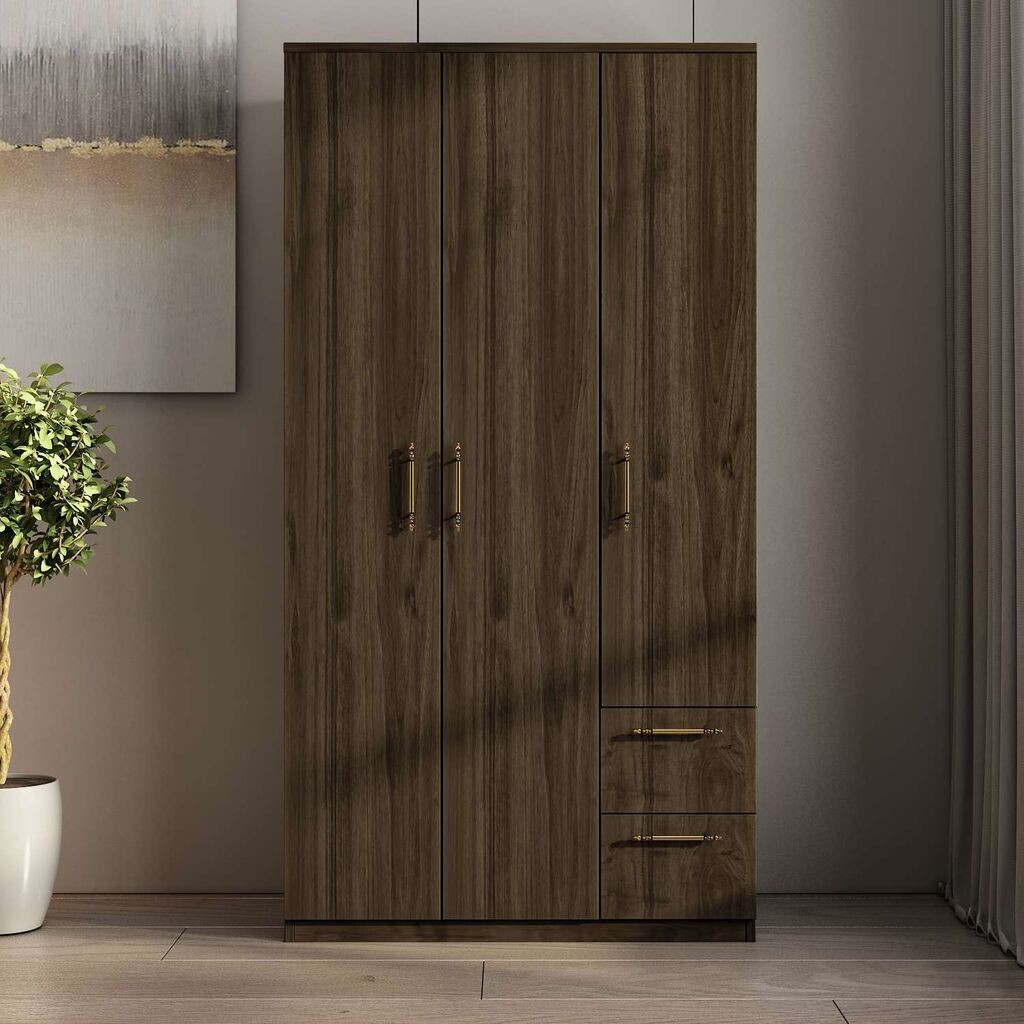 Hanah Home Ormar Merlin , 90x171,8x45 cm, , Braon