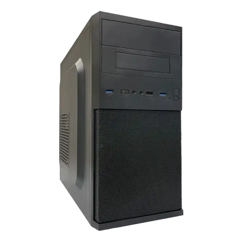 LC Power Kućište LC 2004MB V3, Micro ATX tower, Beznapajanja, Crno