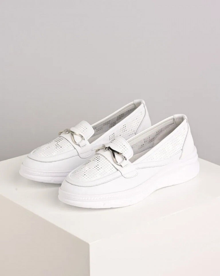 Cherry time Ženske mokasine 2789, Bele