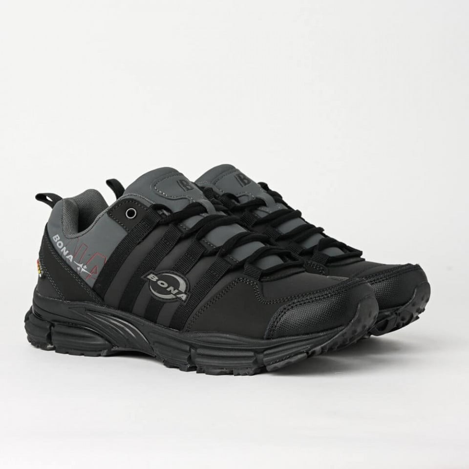Bona Muške patike 34179D1, Crne