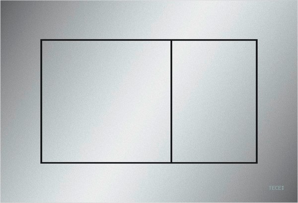 TECE Tipka za vodokotlić 2/2 NOW, Hrom mat