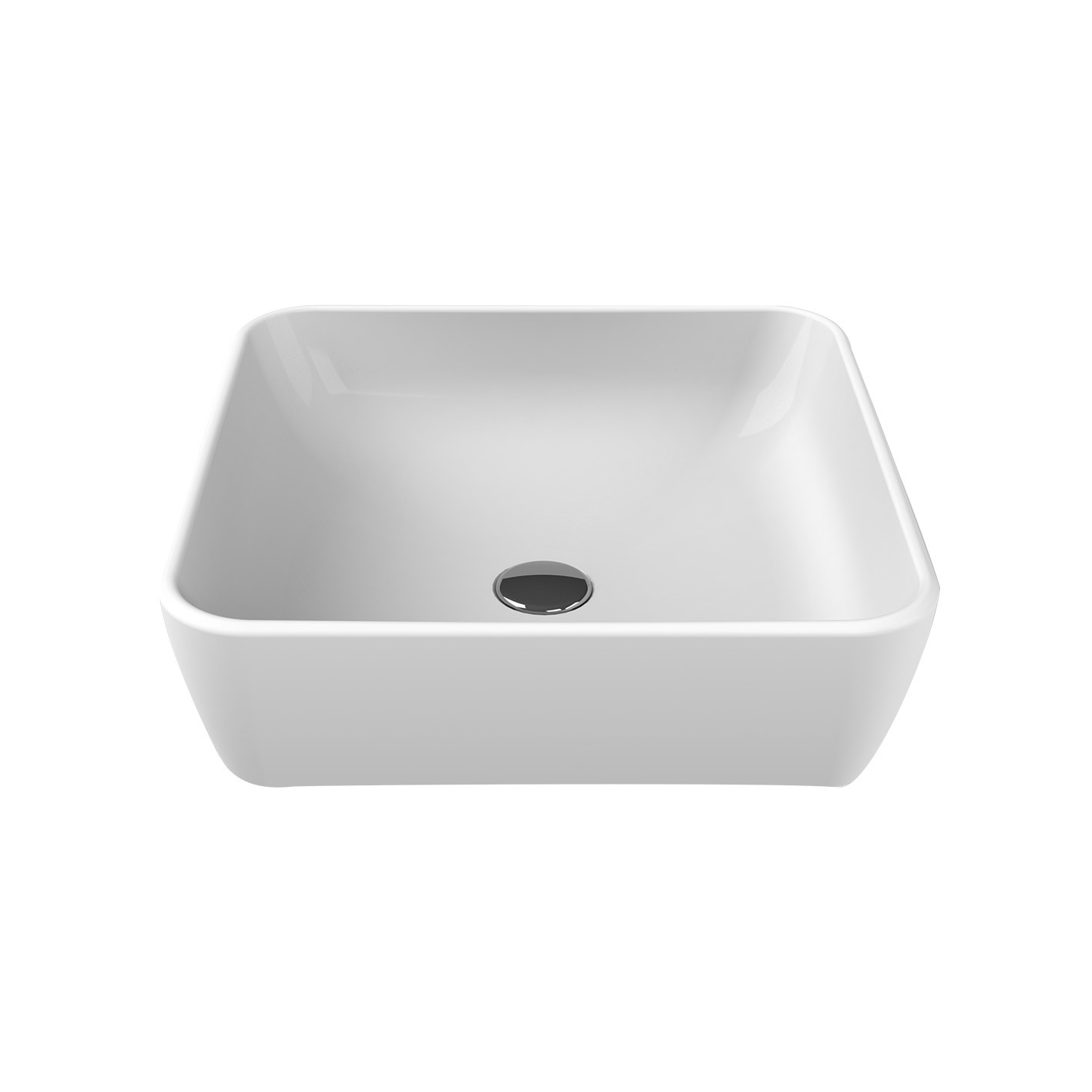 TURKUAZ SERAMIK Nadgradni umivaonik ONE LVB 76000 I, 46x46cm, Beli