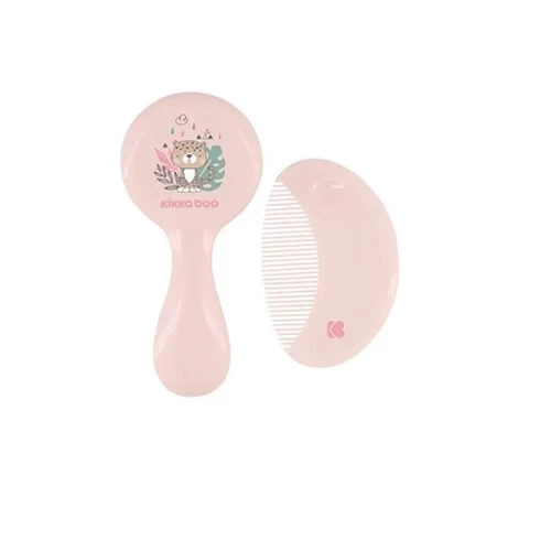 Kikka Boo Česalj i četka za kosu Savanna, Roze