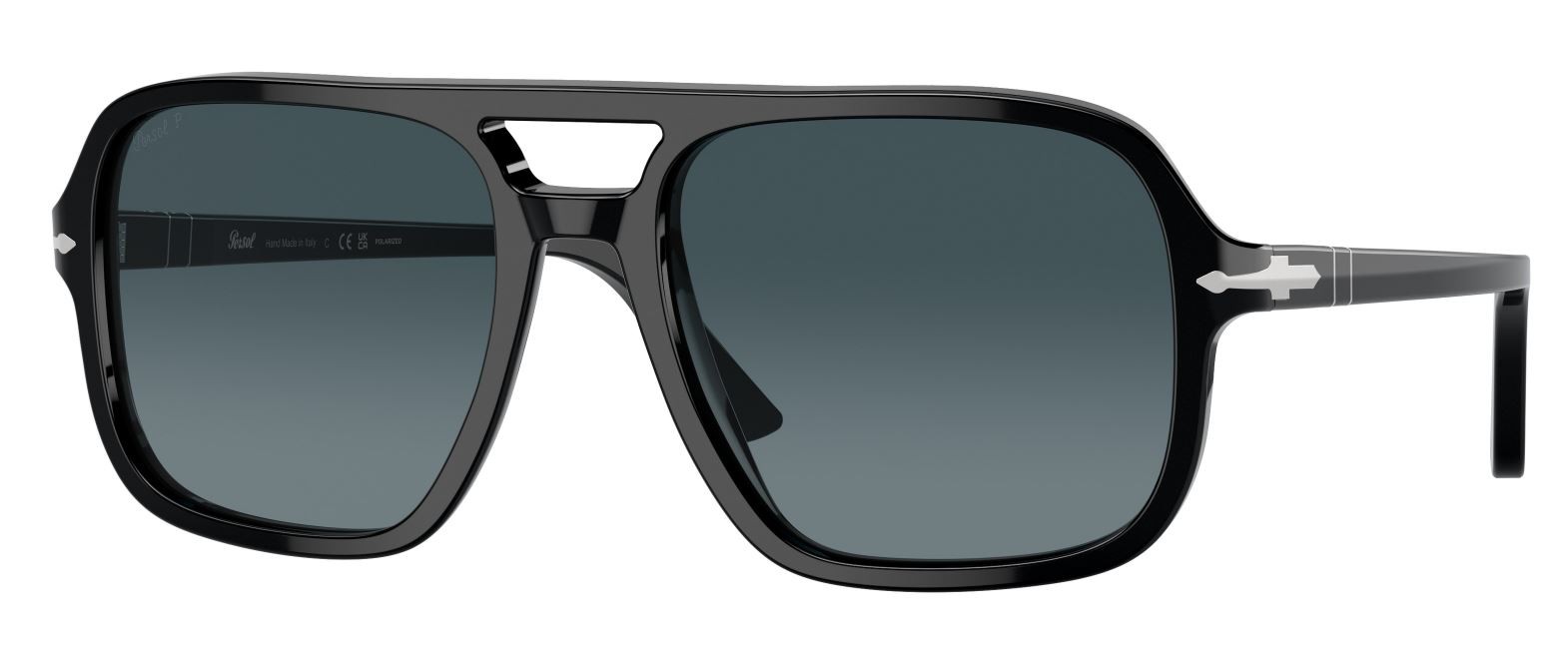 Persol Sunčane naočare 0PO3328S, polarizovane, Crne