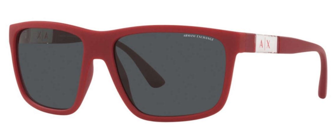 Armani Exchange Muške naočare za sunce 0AX4121S 827487 59, Crveno-crne