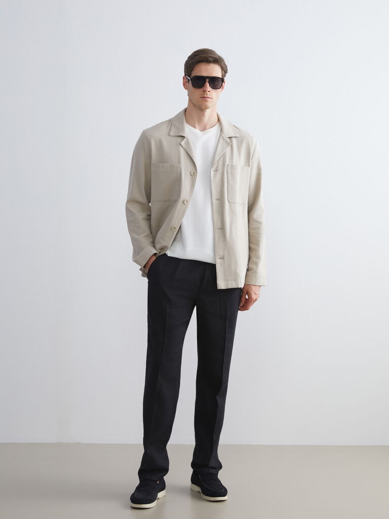 LC Waikiki Muške pantalone W5JB41Z8-CVL, Crne