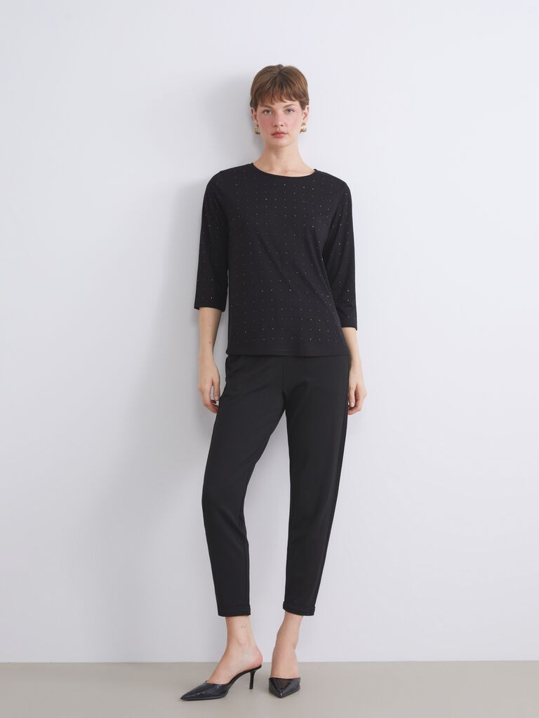 LC Waikiki Ženska trenerka, W57967Z8-CVL, Crna