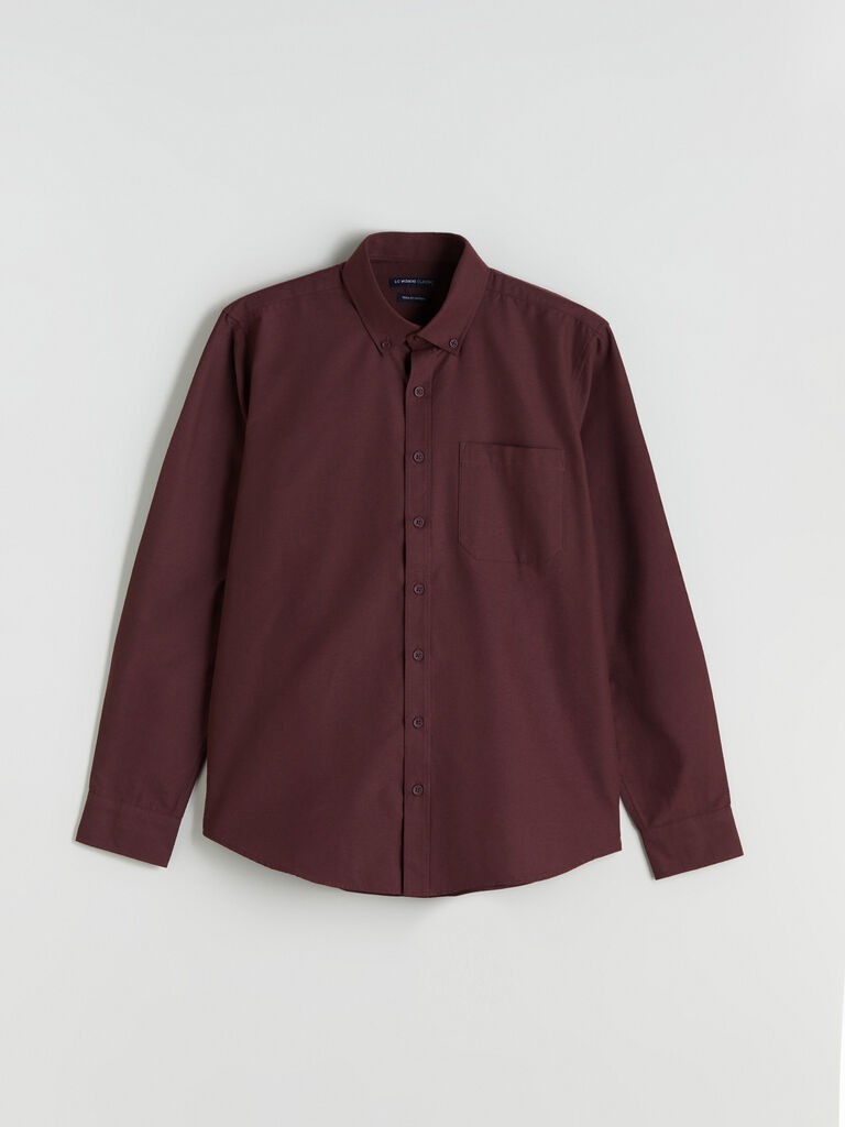 LC Waikiki Muška košulja W5G233Z8-ZQ4, Bordo