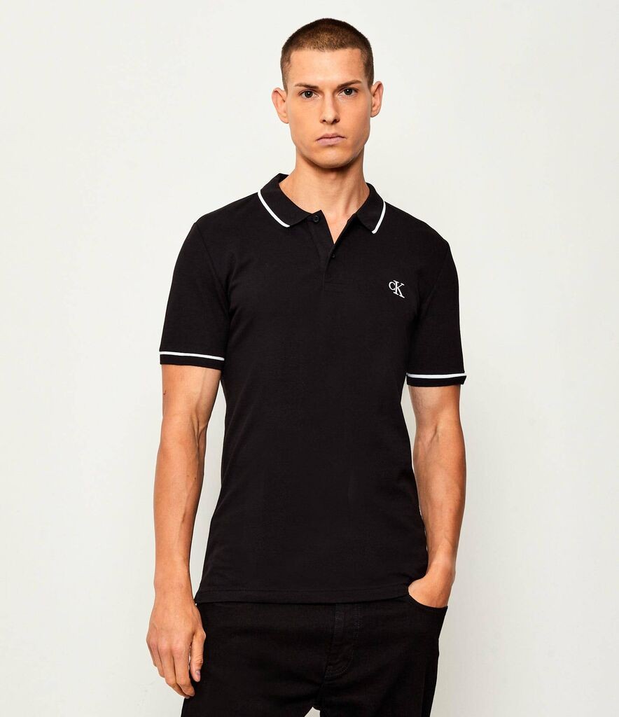Calvin Klein Muška polo majica J30J315603, Crna