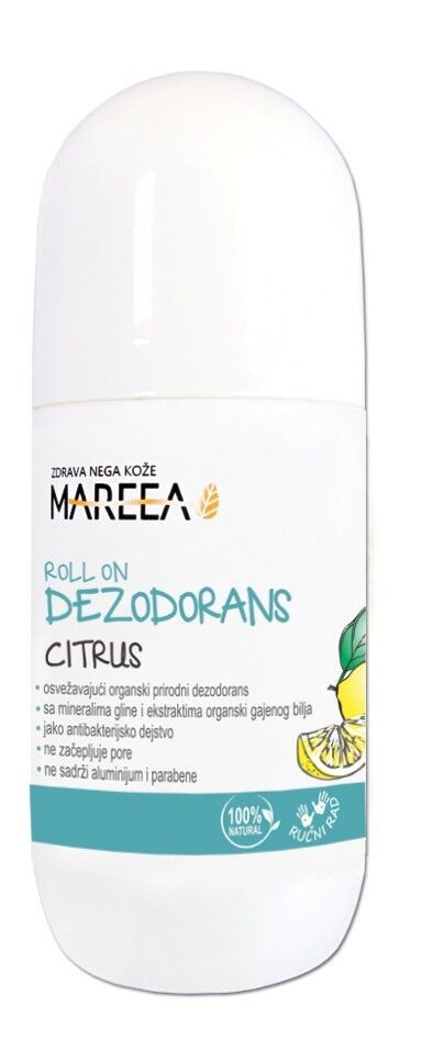 Mareea Prirodni roll on Citrus, 75 ml