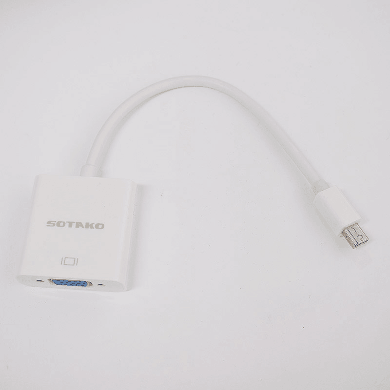 Sotako Adapter Mini DP na VGA, Beli