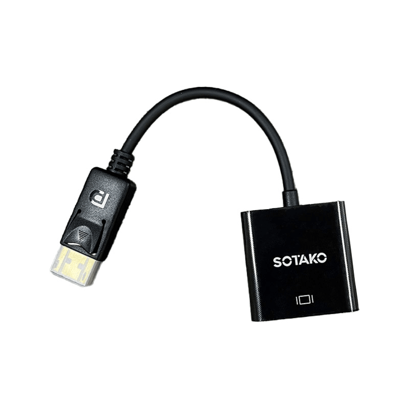 Sotako Adapter DP na VGA, Crni