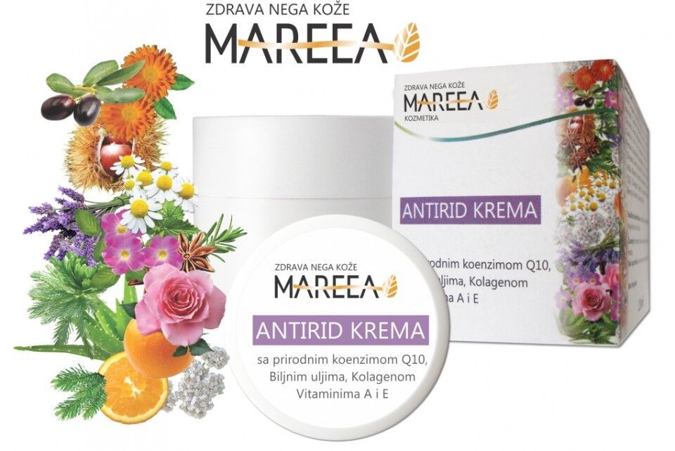Mareea Prirodna antirid krema Q10 za predeo ispod očiju