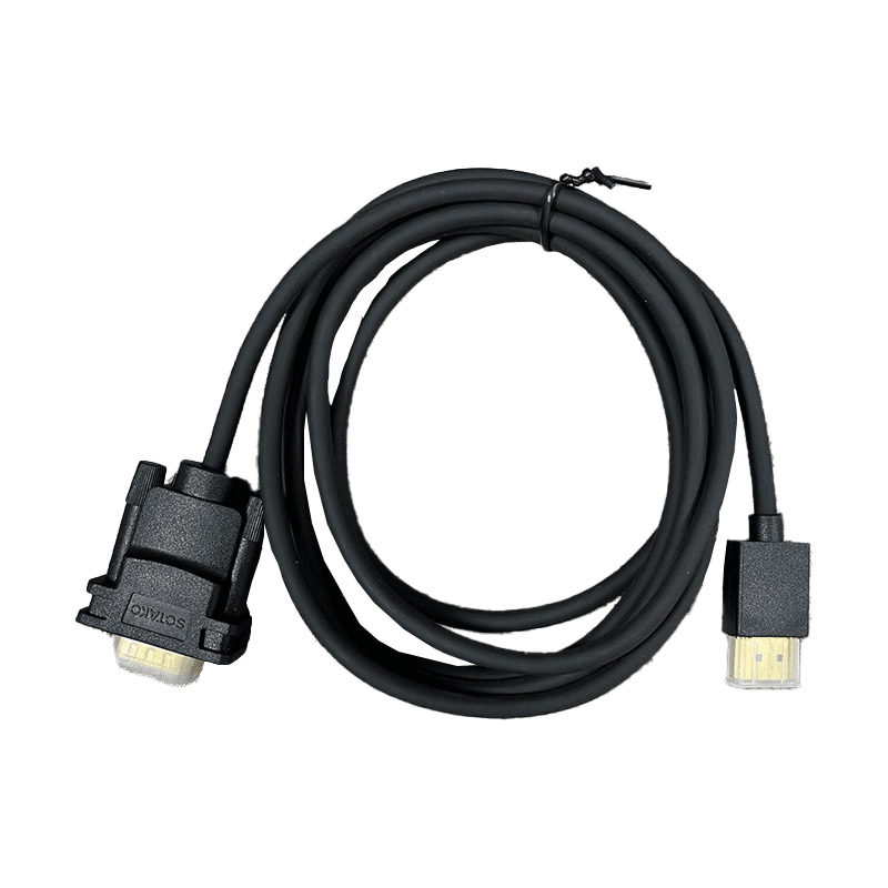 Sotako Kabl HDMI na VGA, Crni