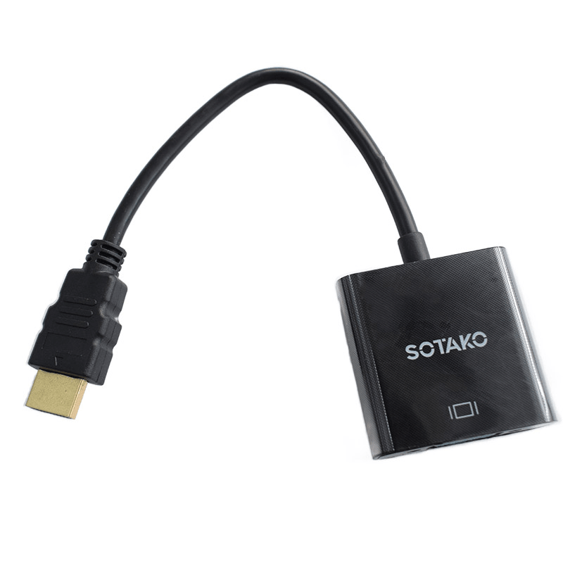 Sotako Adapter HDMI na VGA, Crni