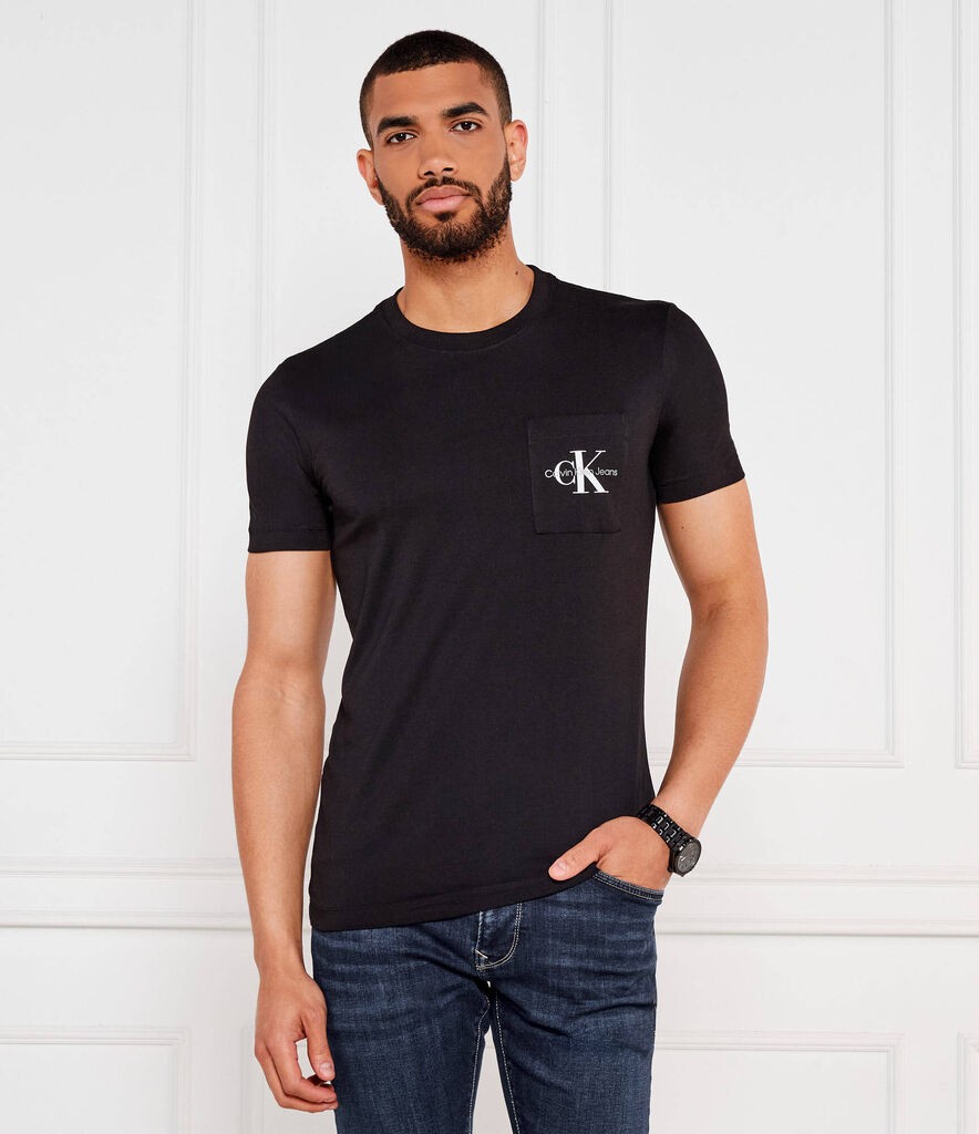 Calvin Klein Muška majica J30J320936, Crna