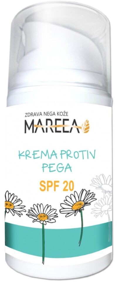 Mareea Krema protiv pega od sunca sa tratinčicom, SPF 20, 50 ml
