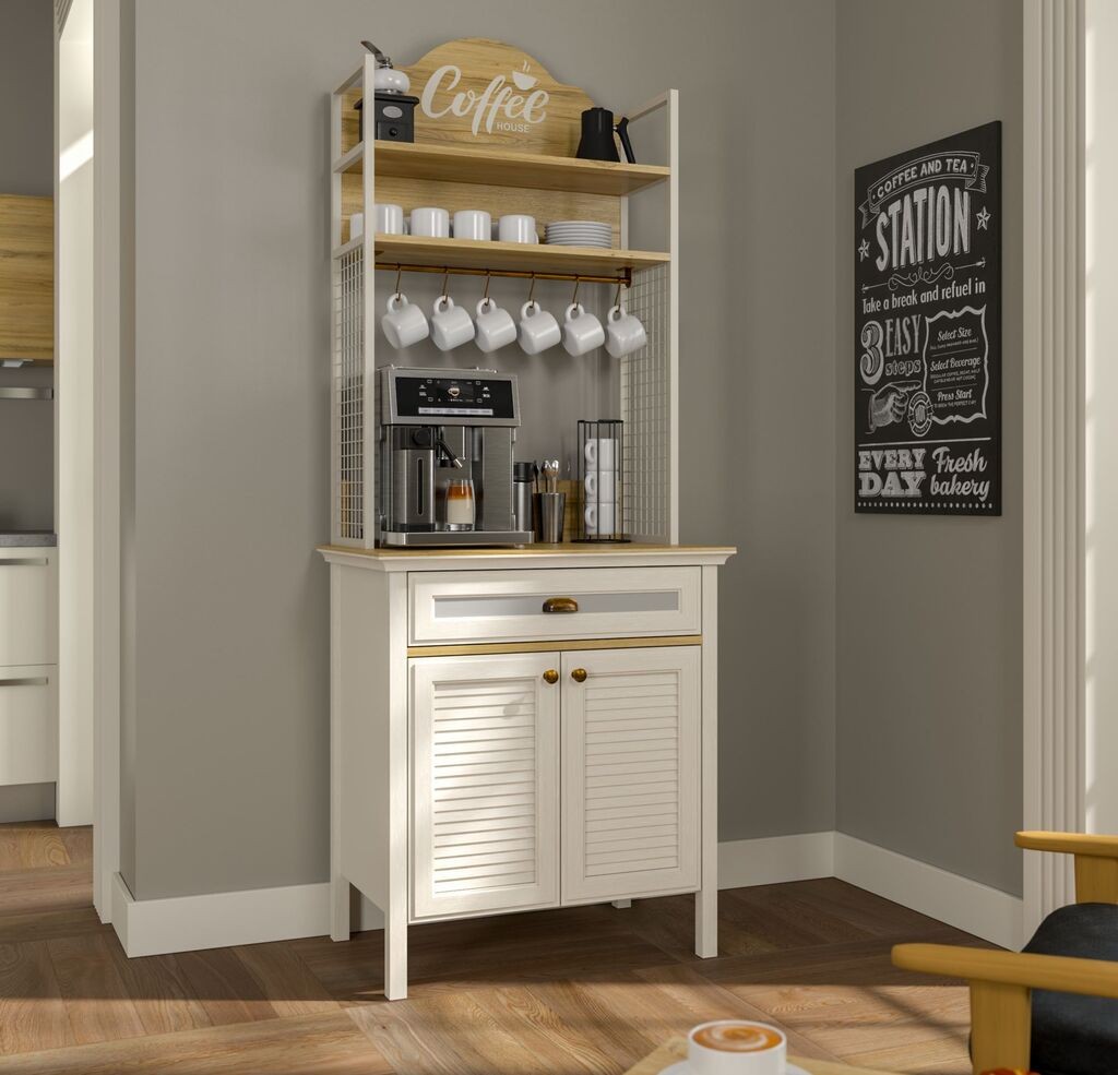 Hanah Home Polica za kuhinju FRN-21028-1, Krem