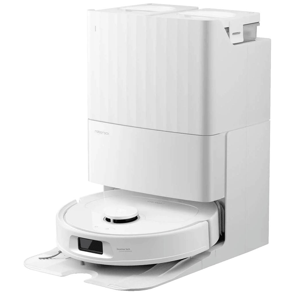 Roborock robot usisivač sa stanicom za pražnjenje QR798, 5200mAh, 10000 Pa, beli