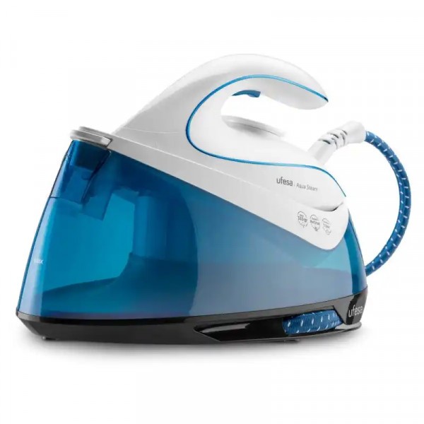 UFESA Parna stanica Aqua steam, 2400W,  1.5l, Plavo-bela