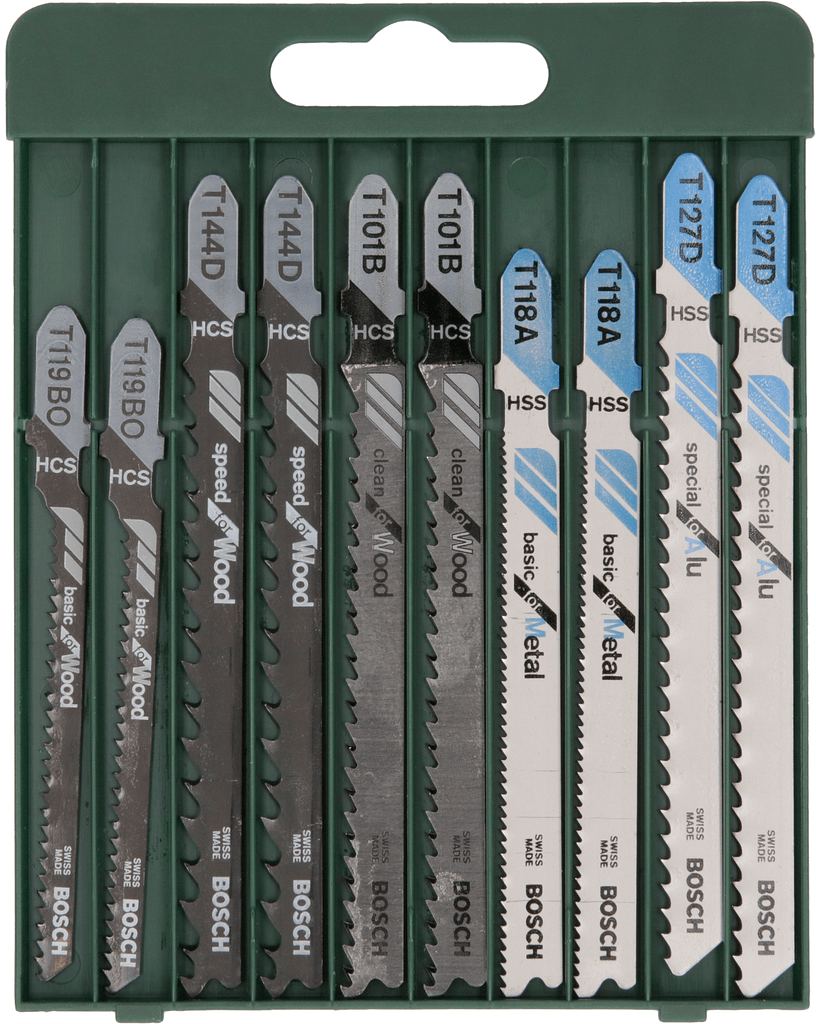 Bosch Set listova za ubodnu testeru 2609256746, 10 komada